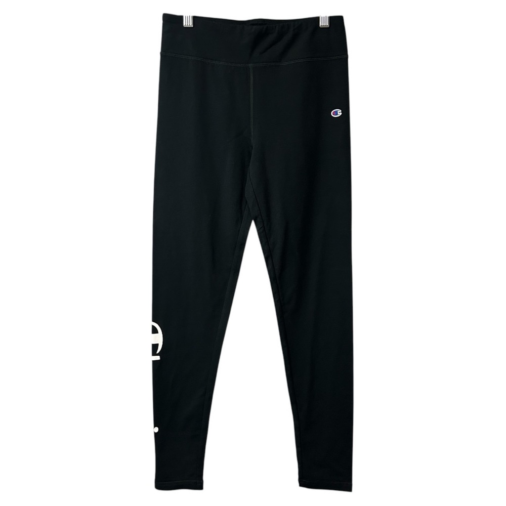 Champion Black Leggings Junior Size Large